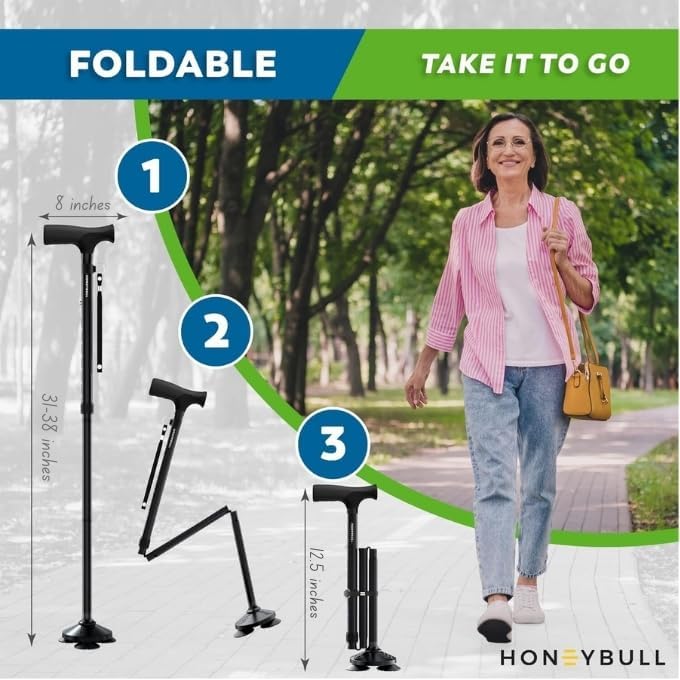 HONEYBULL Walking Cane