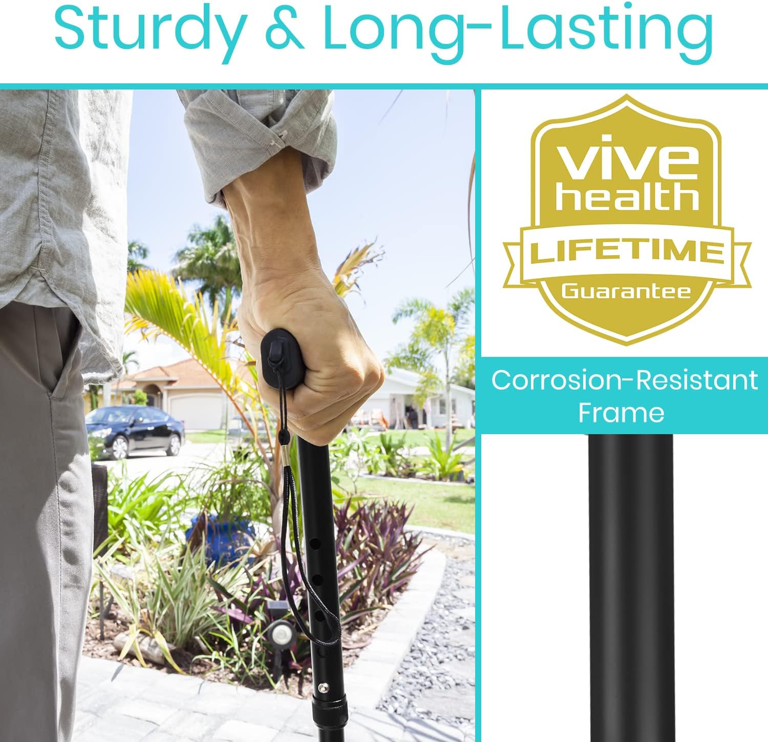 Vive Folding Cane