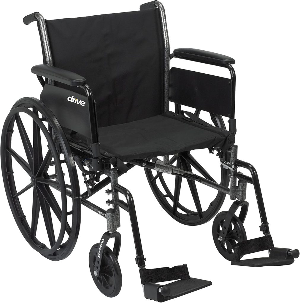 Drive Medical Cruiser III Lightweight Manual Wheelchair