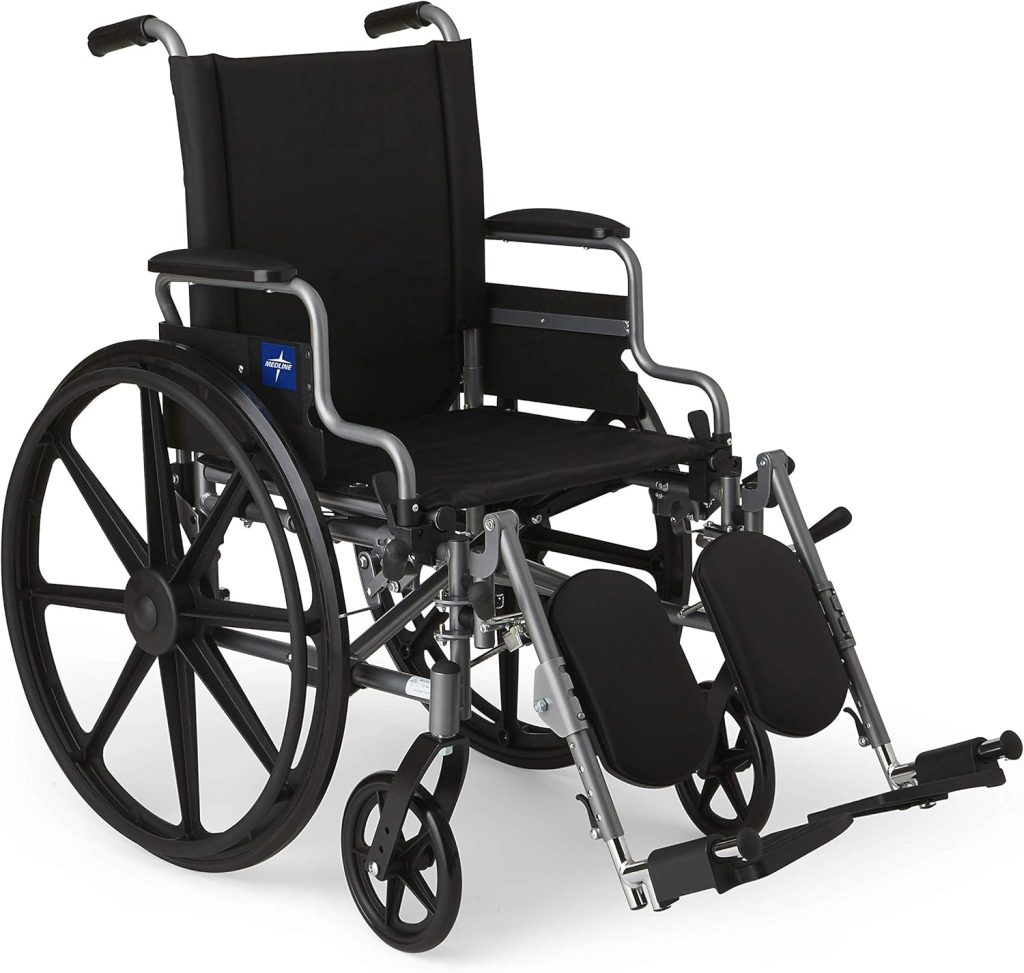 Medline Lightweight Manual Wheelchair 