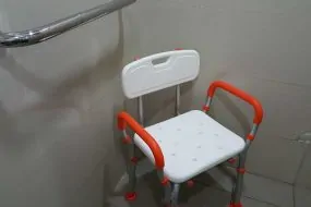 Shower Chair in Bathroom
