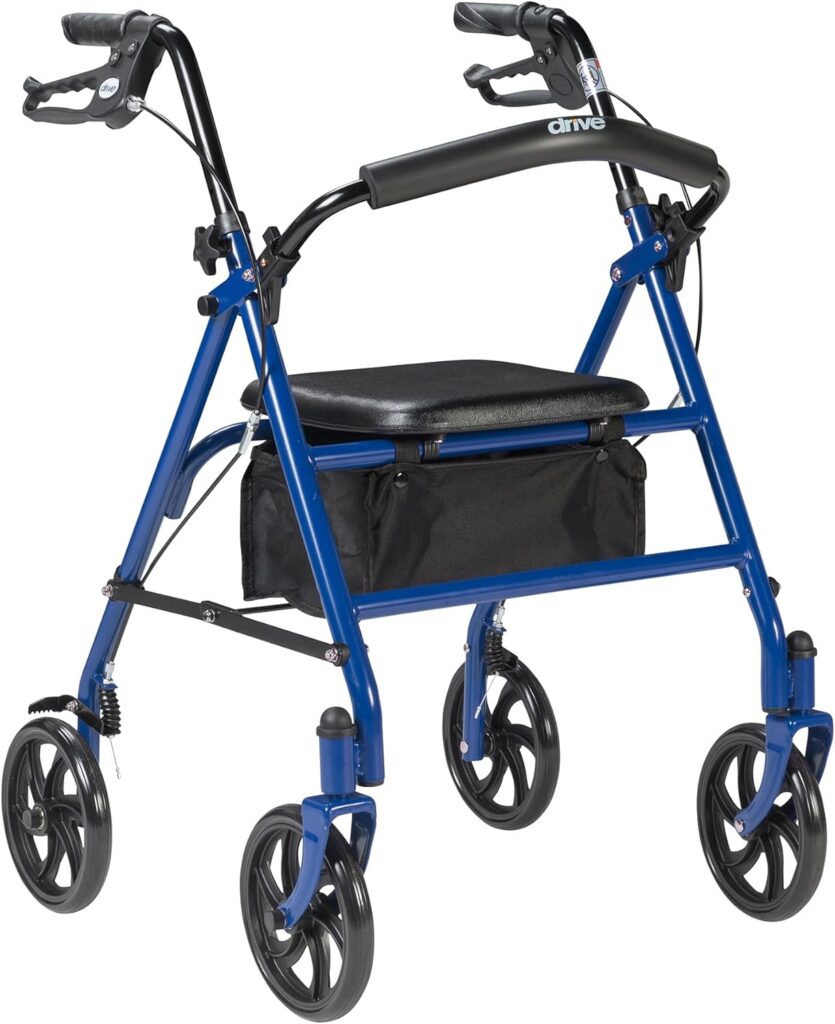 Drive Medical 4Wheel Rollator Walker