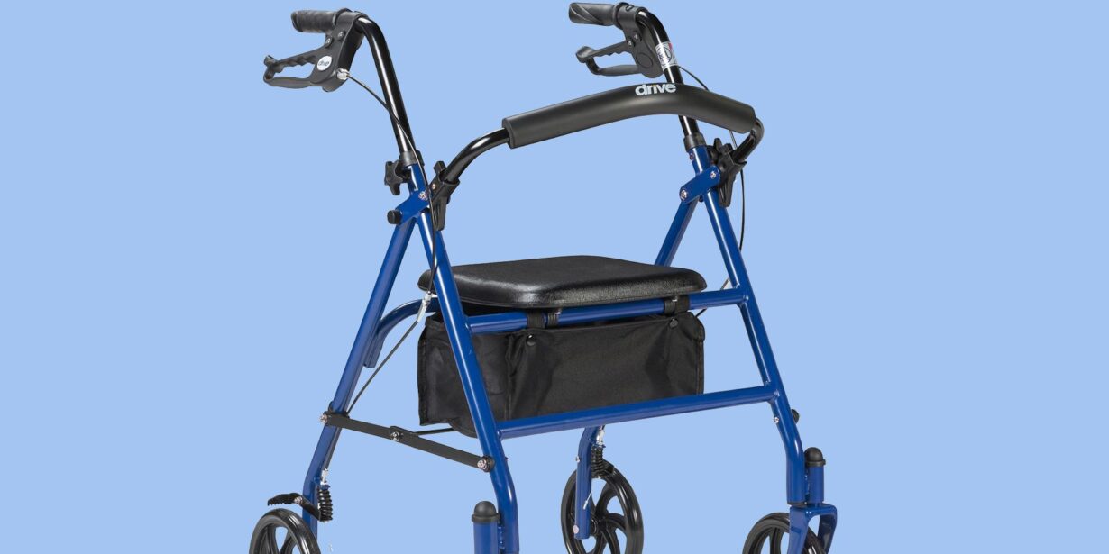 Drive Medical 4Wheel Rollator Walker