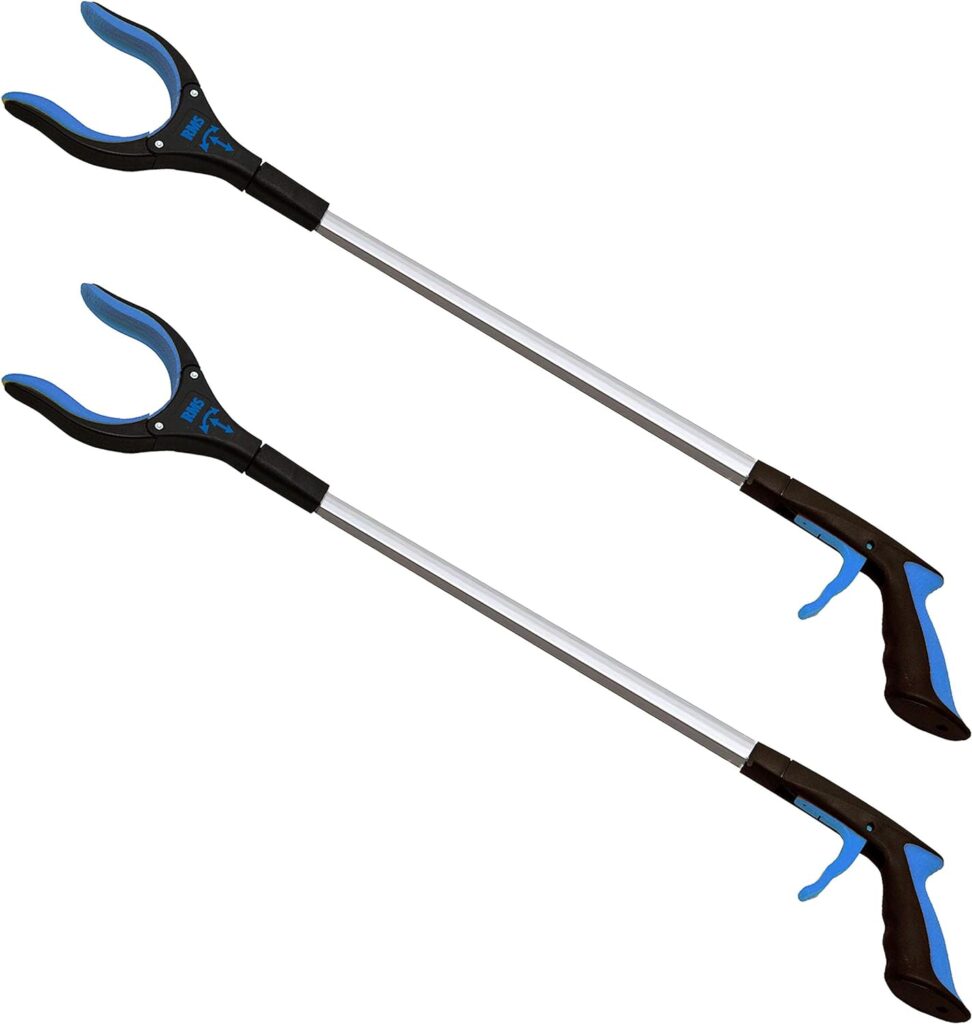 RMS 2-Pack 34" Extra Long Grabber Reacher Tool