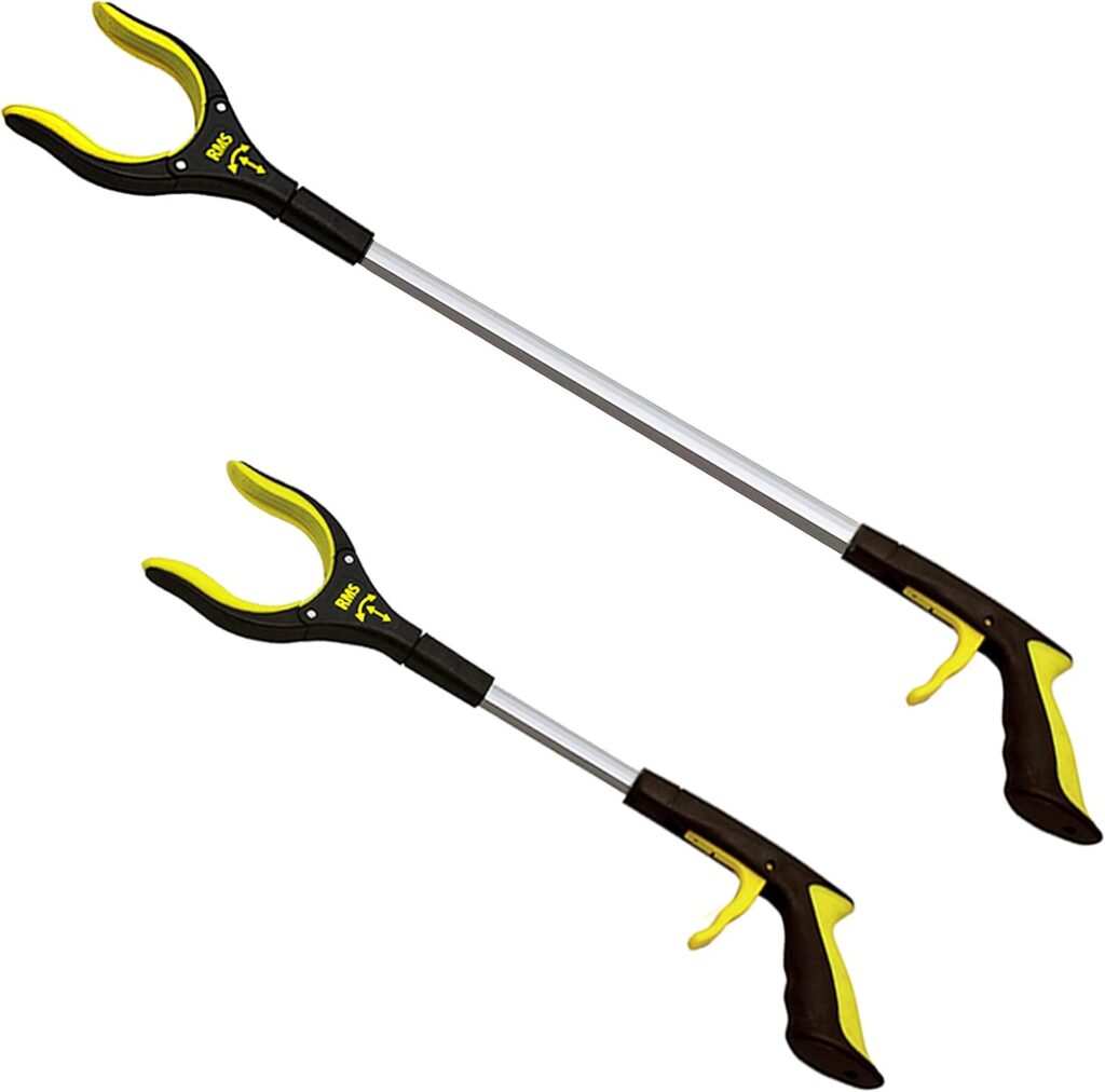RMS 34 Inch and 21 Inch Grabber Reacher Tool