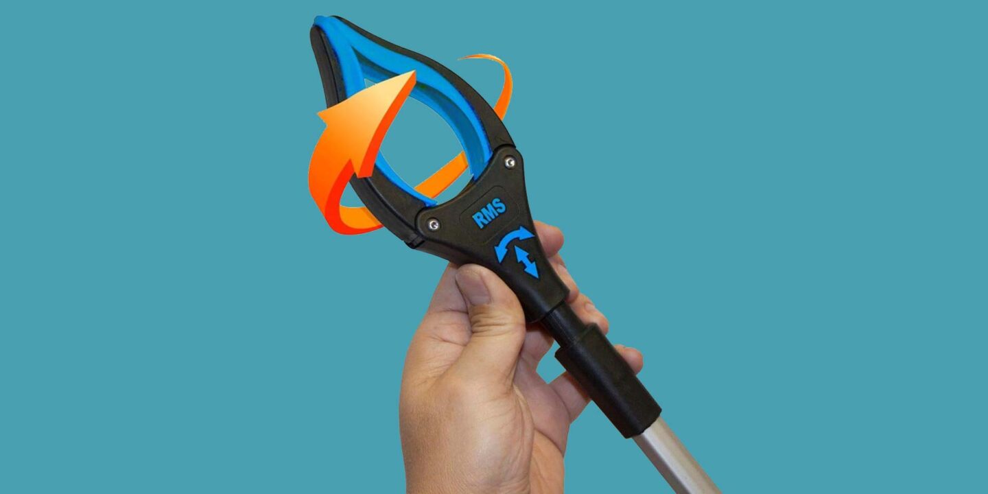 RMS 2-Pack 34" Extra Long Grabber Reacher Tool