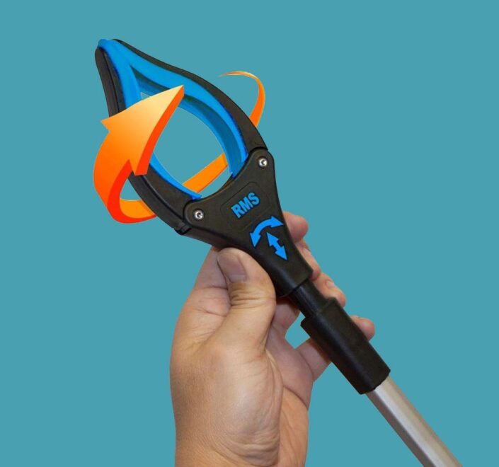 RMS 2-Pack 34" Extra Long Grabber Reacher Tool